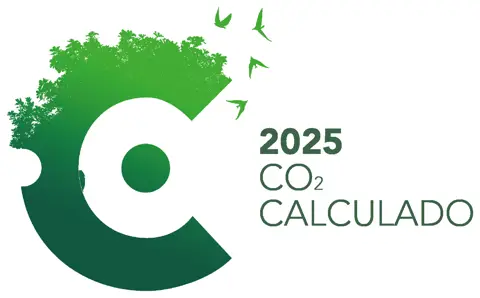 Sello 2025 CO2 calculado – Cecot